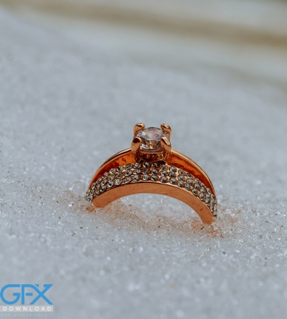 تصویر انگشتر طلا مناسب کاتالوگ و بروشور چاپی