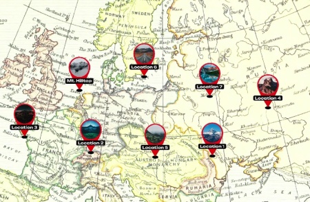 پروژه آماده افتر افکت المان‌های نقشه و لوکیشن Map Marker