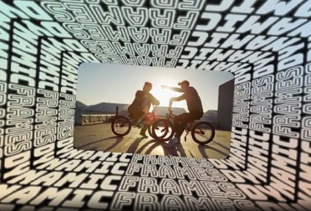 پروژه آماده پریمیر با فریم‌ های متحرک Dynamic Motion Frames