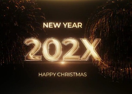 دانلود پروژه افتر افکت تبریک سال نو و کریسمس New Year 202X