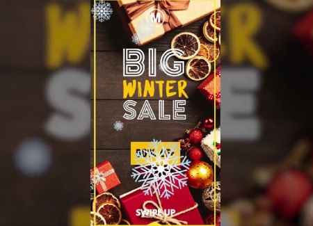 دانلود پروژه پریمیر استوری اینستاگرام مخصوص فروش زمستانی و پاییزی