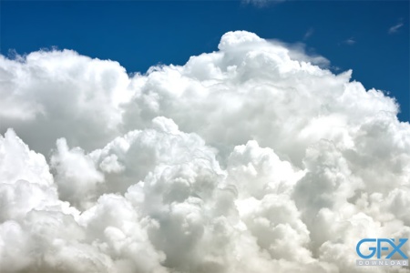 عکس ابر از نزدیک با جزئیات طبیعی و کیفیت بالا