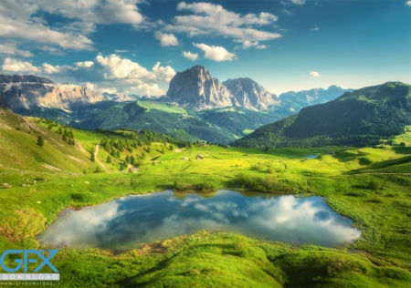 عکس طبیعت رویایی مناسب چاپ پوستر دیواری