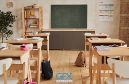 بک گراند پوستر مدرسه مناسب پایه‌های مختلف تحصیلی