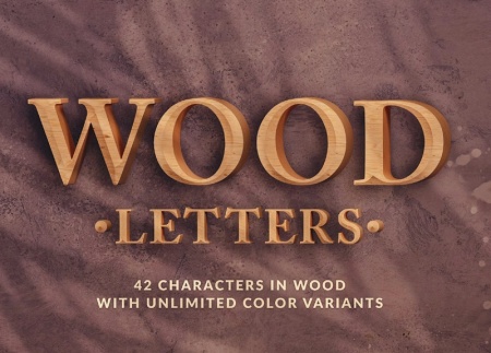 دانلود حروف الفبای انگلیسی سه بعدی قابل ویرایش برای کودکان