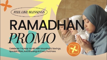 پروژه افتر افکت تیزر تبلیغاتی ویژه ماه رمضان Ramadan Promo