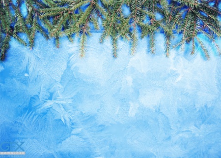 بک گراند تم زمستانی با برف و فضای سرد و آرام