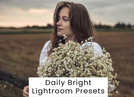 دانلود پریست لایت روم ایجاد عکس‌ های روشن و شفاف Daily Bright