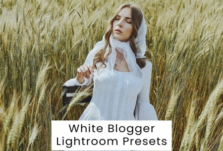پریست لایت روم با تم سفید و روشن اینستاگرامی برای بلاگری White Blogger