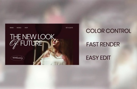 پروژه افتر افکت تبلیغاتی مناسب فروشگاه لباس Fashion Magazine Promo
