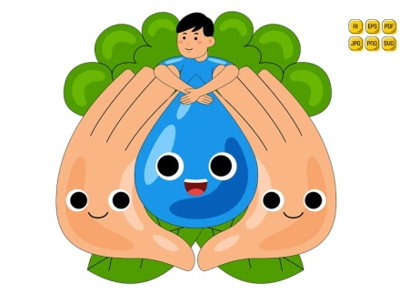 وکتور قطره آب و باران برای طراحی و تبلیغات