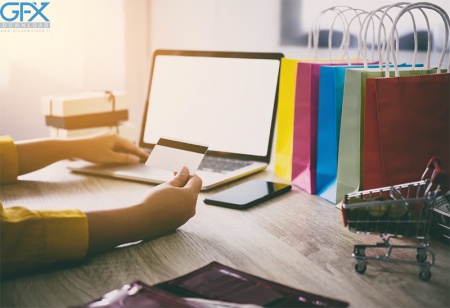 عکس خرید آنلاین مناسب تبلیغات